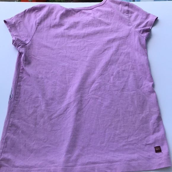 Lavender with grey and white flower details. - Picture 2 of 3